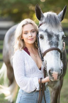 HS Senior pics! # - Horsegirls edition