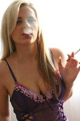 ann angel smoking