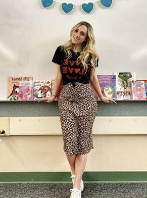 Sexy Blonde Teacher