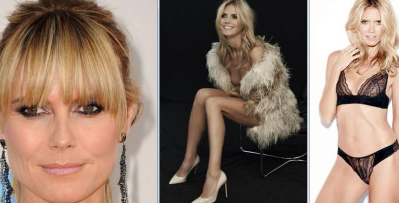 Heidi Klum, mannequin allemand, MILF aimant la bite - Strokyfun