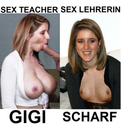 GIGI geile Lehrerin / scharfe Lehrerin