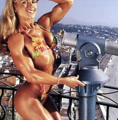 Monica Brant! Blonde Fitness Icon!