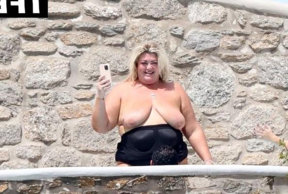 Gemma Collins. Topless TOWIE Whore