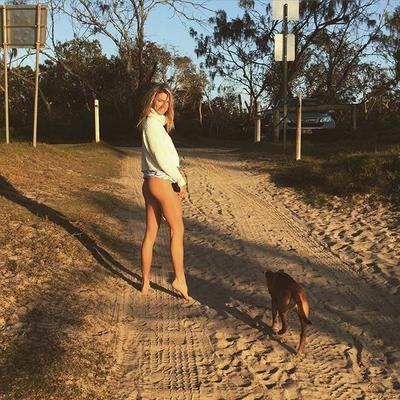 Modelo australiano do Instagram Montana