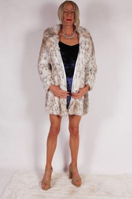 Alessia Models Robe bleue en velours