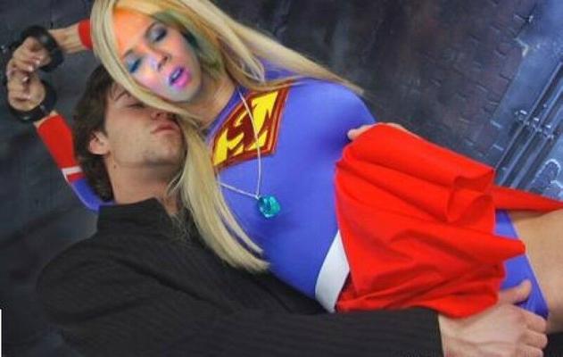 jenette mccurdy as superheroine superior lady in peril