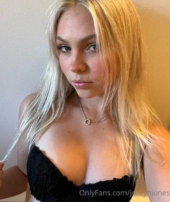 Jordyn Jones -Black Lingerie