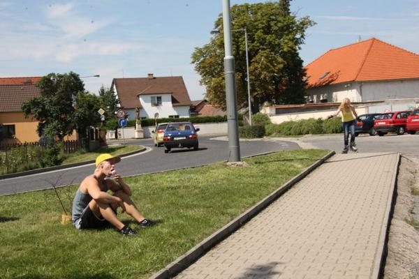 Enculée après le roller