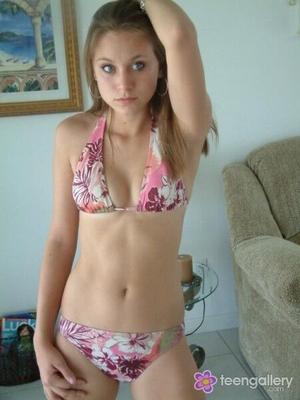 Hot blonde teen