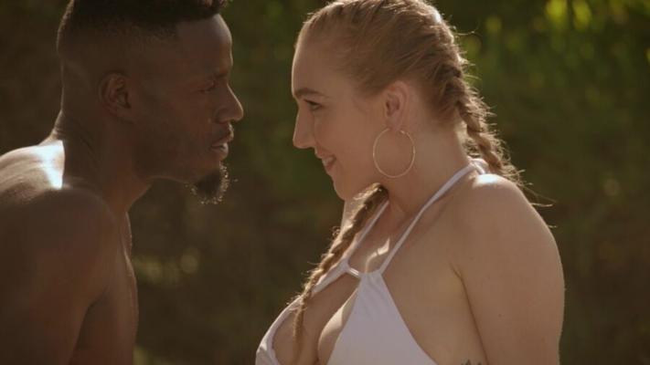 Kendra Sunderland! Blonde in Braided Pigtails!