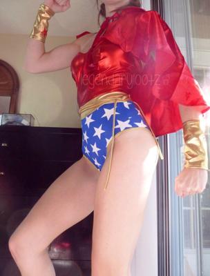 Wonder Woman fait des gaufres