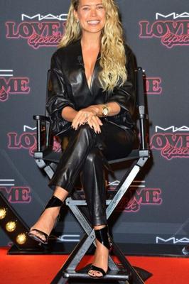 Sylvie Meis Leather Jumpsuit