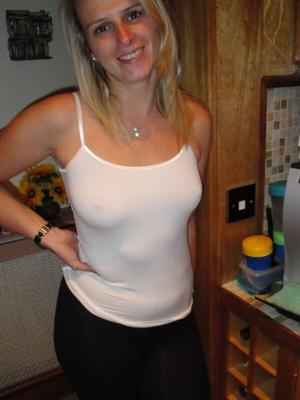 Husband Wants to Show Off Blonde Exhibition Wife