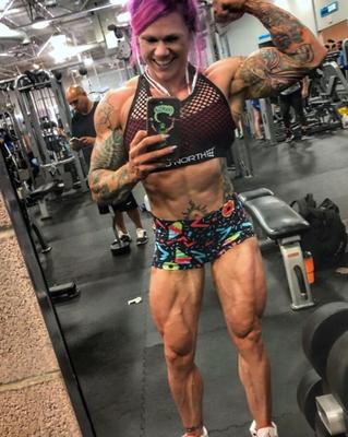 Cammie Spindel! Bad Ass Army Muscle Chick!