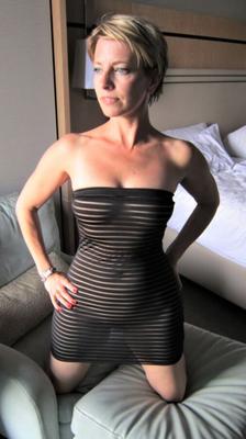 Blonde Wife Krista Sexy Dress