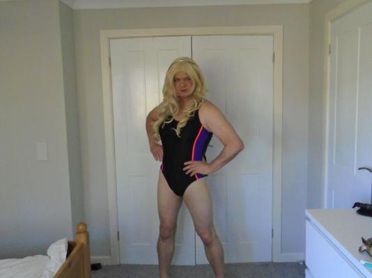 Me in my new swimming costume