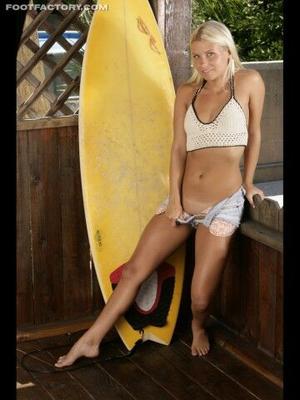 Surfista Casey tiras