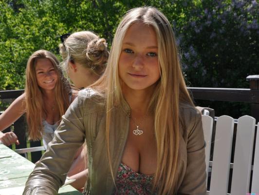 Girls from Denmark and Sweden