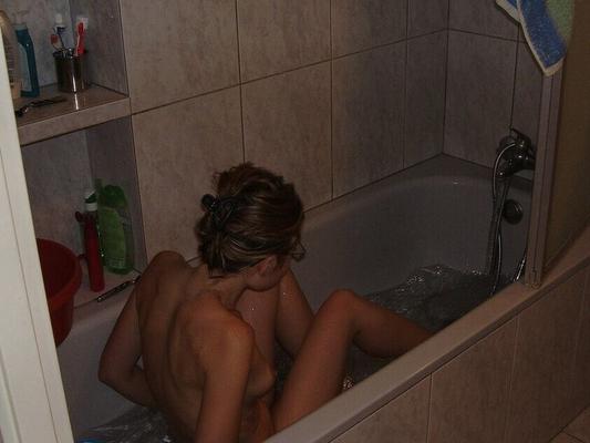 Dans son bain