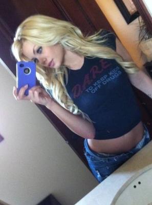 Hot Blonde for Tributing!