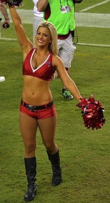 Tricia - hot blonde pro cheerleader