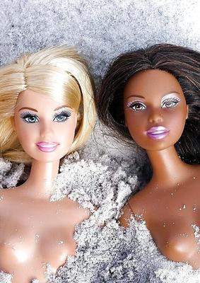 Barbie and Nikki beach photo shoot