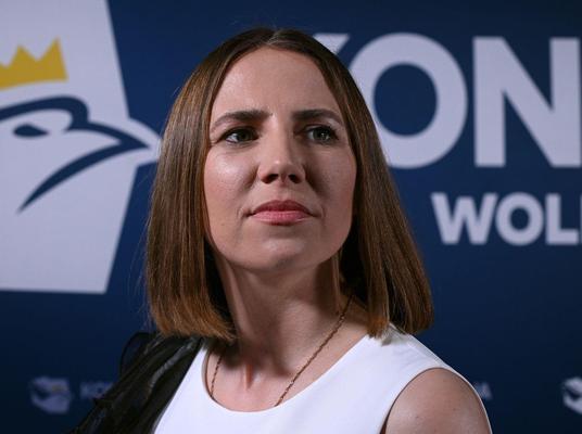 polish far right politician Anna Brylka